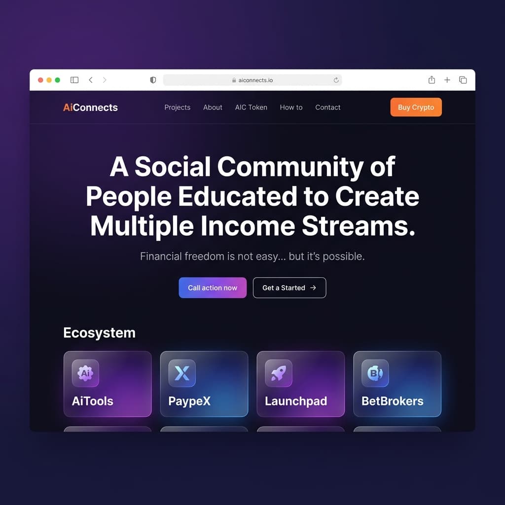 AIConnects mockup